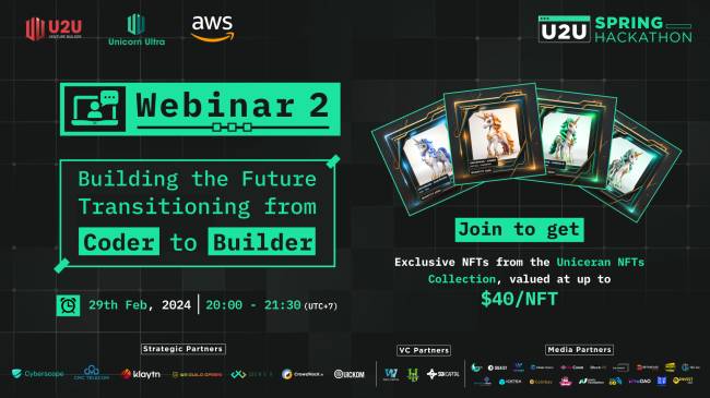 U2U Spring Hackathon: Webinar 2: Building The Future - Transitioning From Coder To Builder